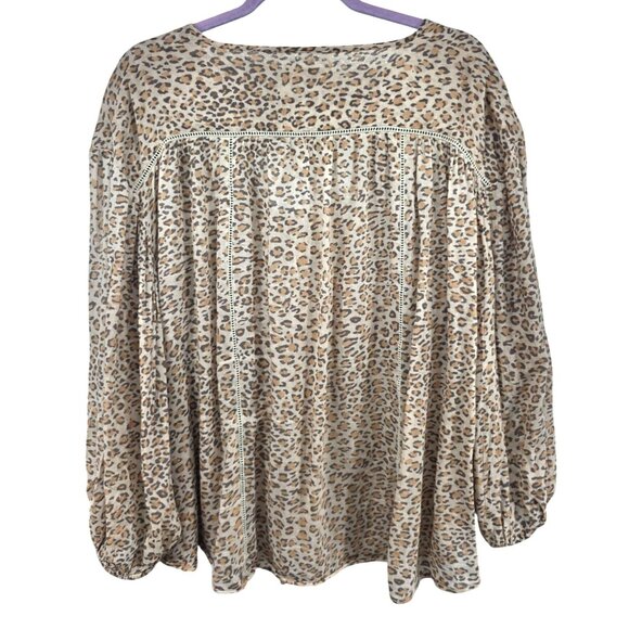 Spell & The Gypsy Collective M/L Frankie Leopard Print Blouse - Picture 8 of 16